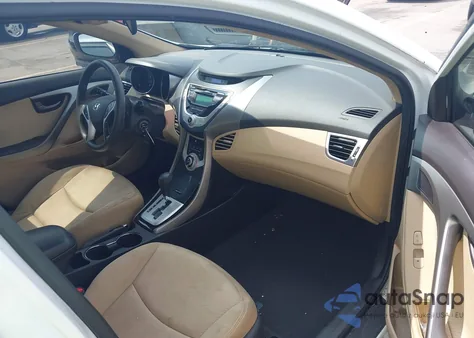 2012 Hyundai Elantra Gls z USA, uszkodzony, nr VIN 5NPDH4AEXCH112310